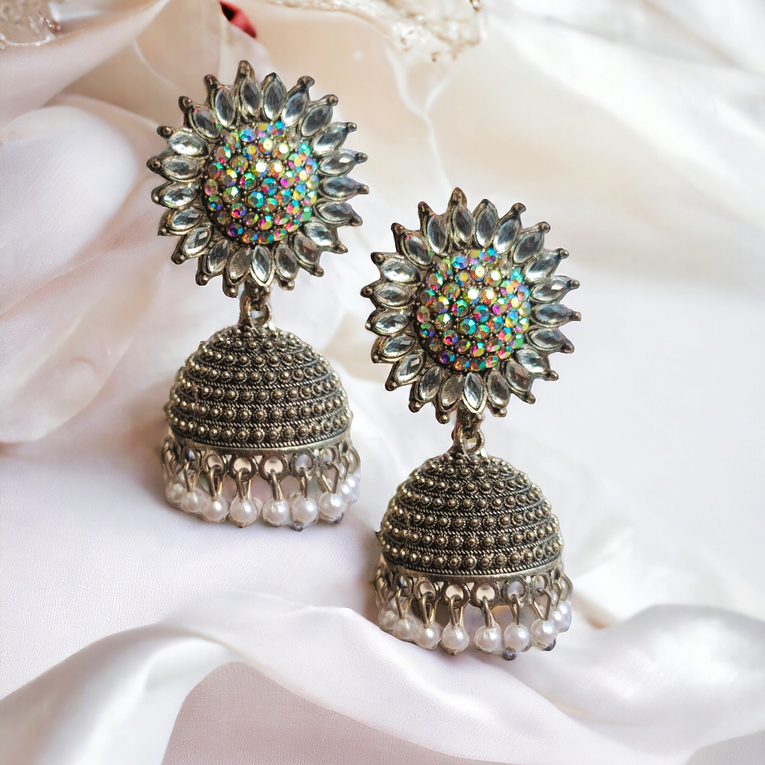 Silver Classic Jhumka