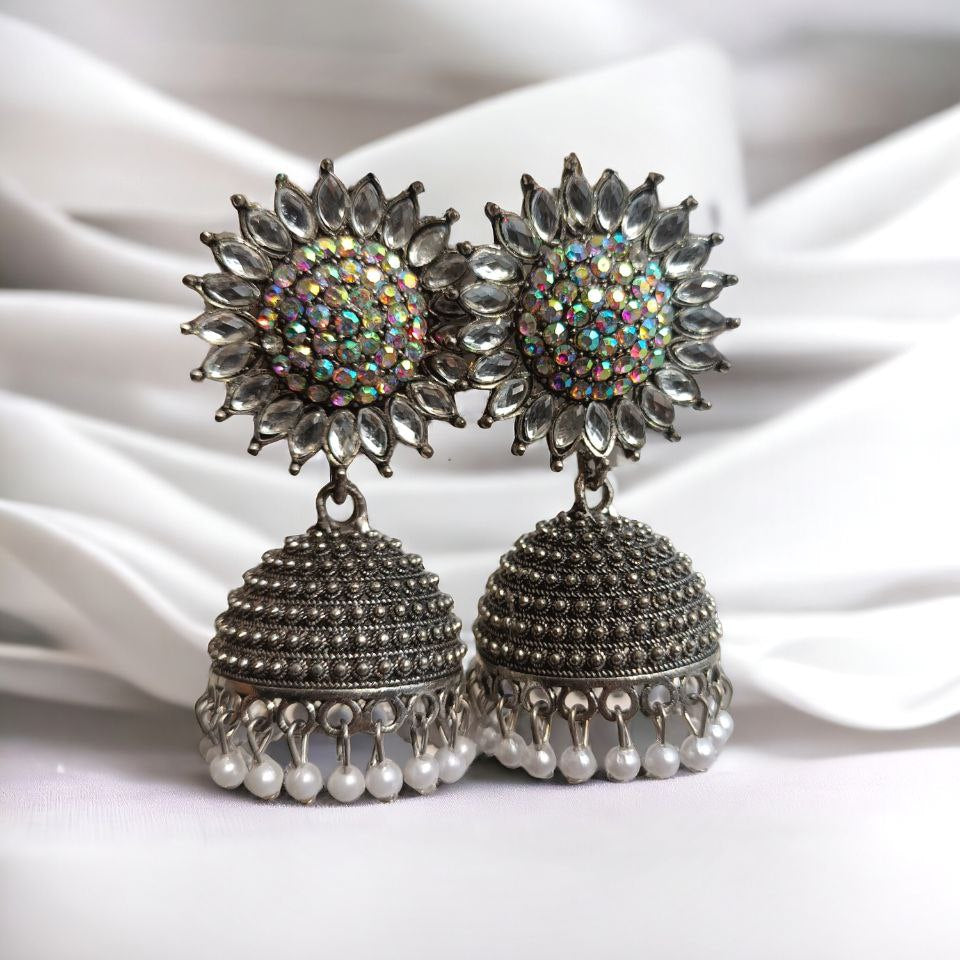 Silver Classic Jhumka