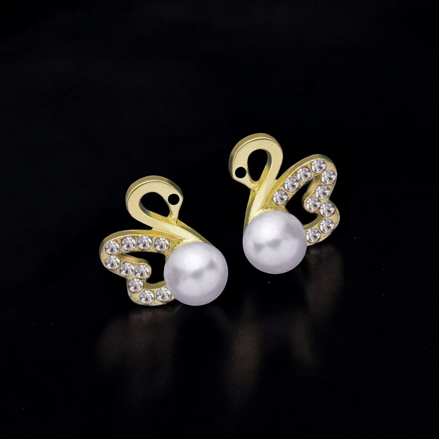 Swan Song Stud Earrings