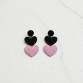 Beaded Heart Earrings