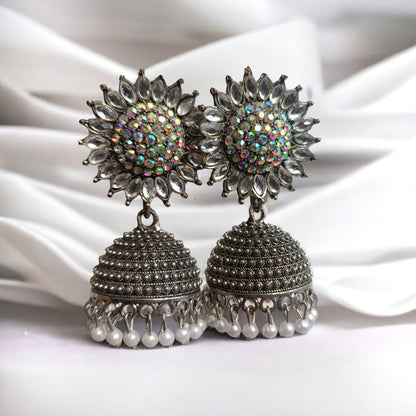 Silver Classic Jhumka