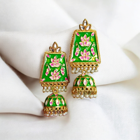 Sophisticated Jhumkas That Balance Tradition and Contemporary DesignEarrings