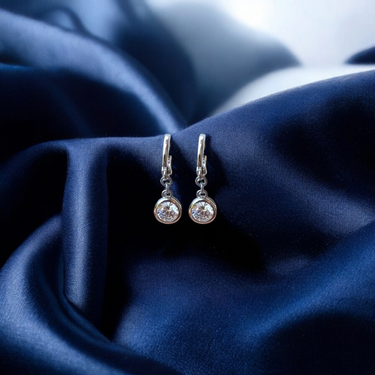 Crystal Drop Dangles Earrings