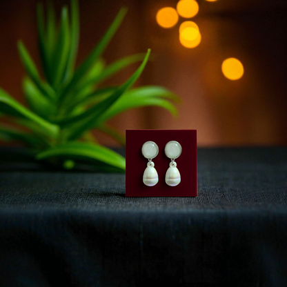 Opal Glaze Drop Earrings