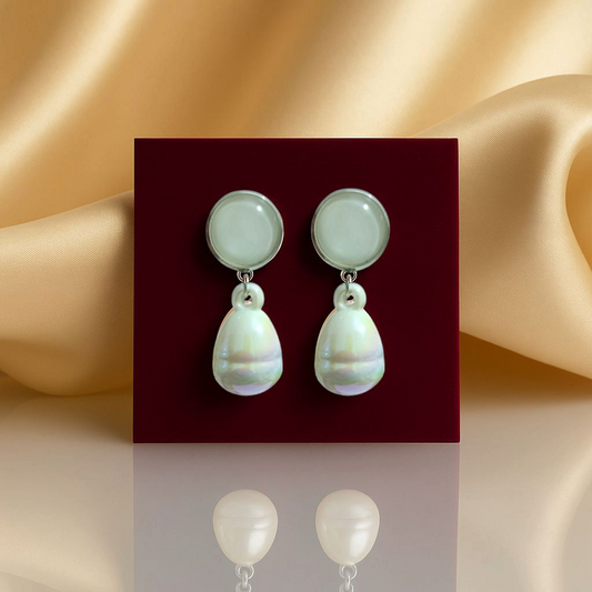 Opal Glaze Drop Earrings